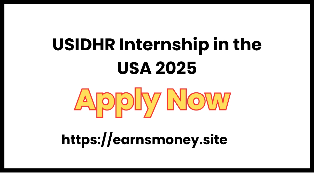 USIDHR Internship in the USA 2025